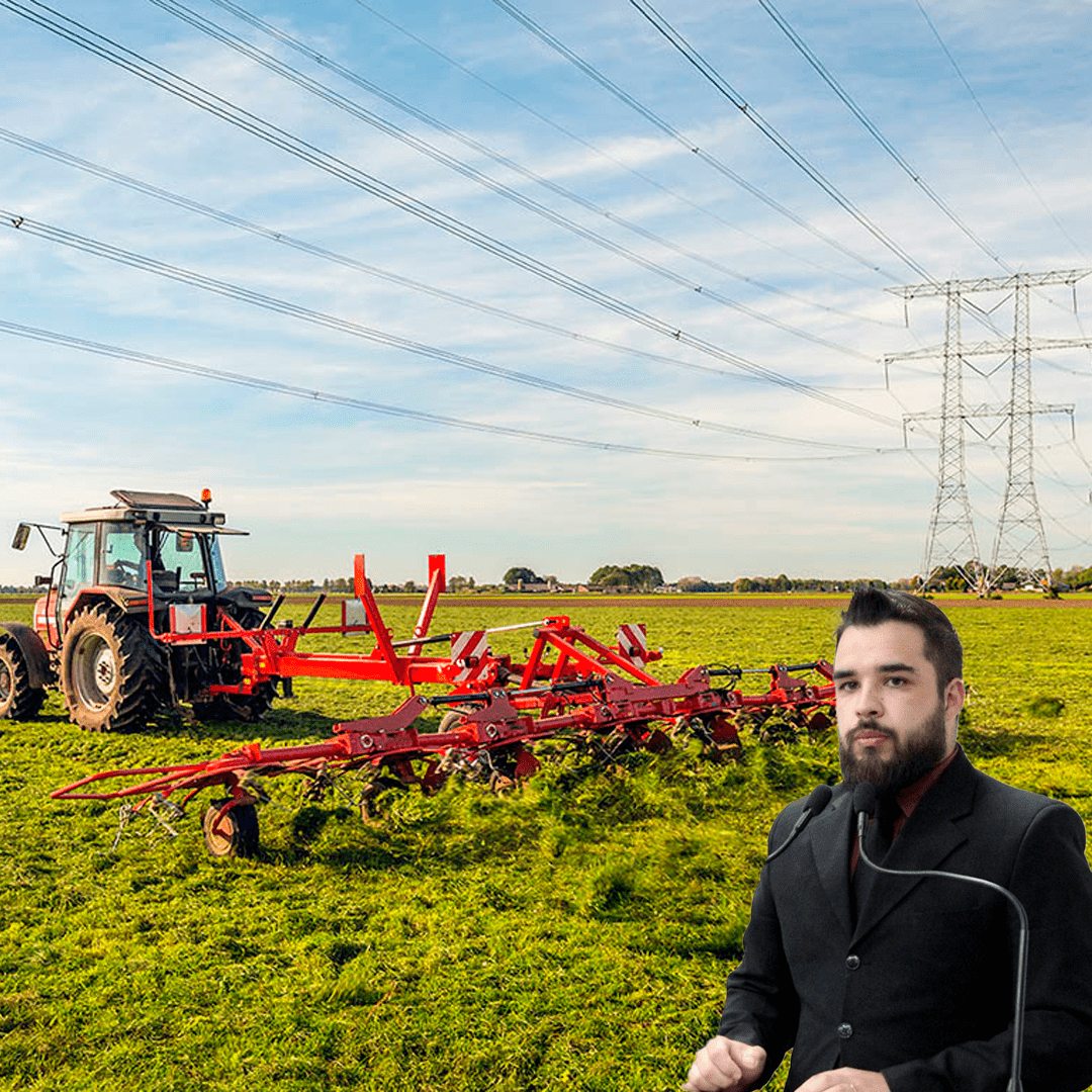 Projeto de Lei que autoriza a energia elétrica nas pequenas propriedades rurais de União da Vitória.